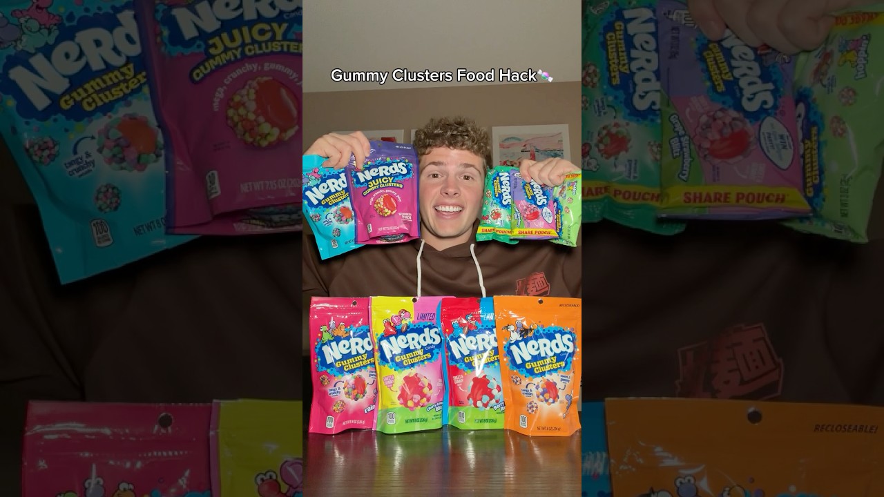 Eating and Rating Every Flavor of Nerds Gummy Clusters!