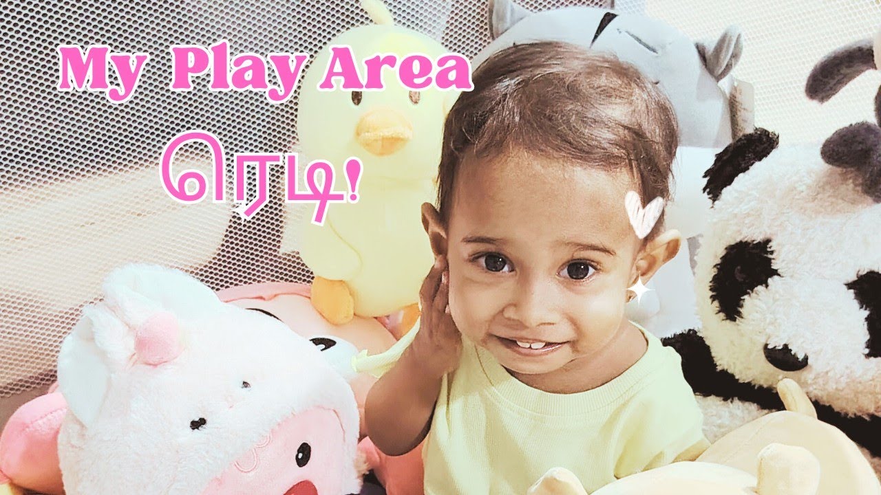 Tiny Play Area, Big Happiness 😍 | Little Girl Play Setup