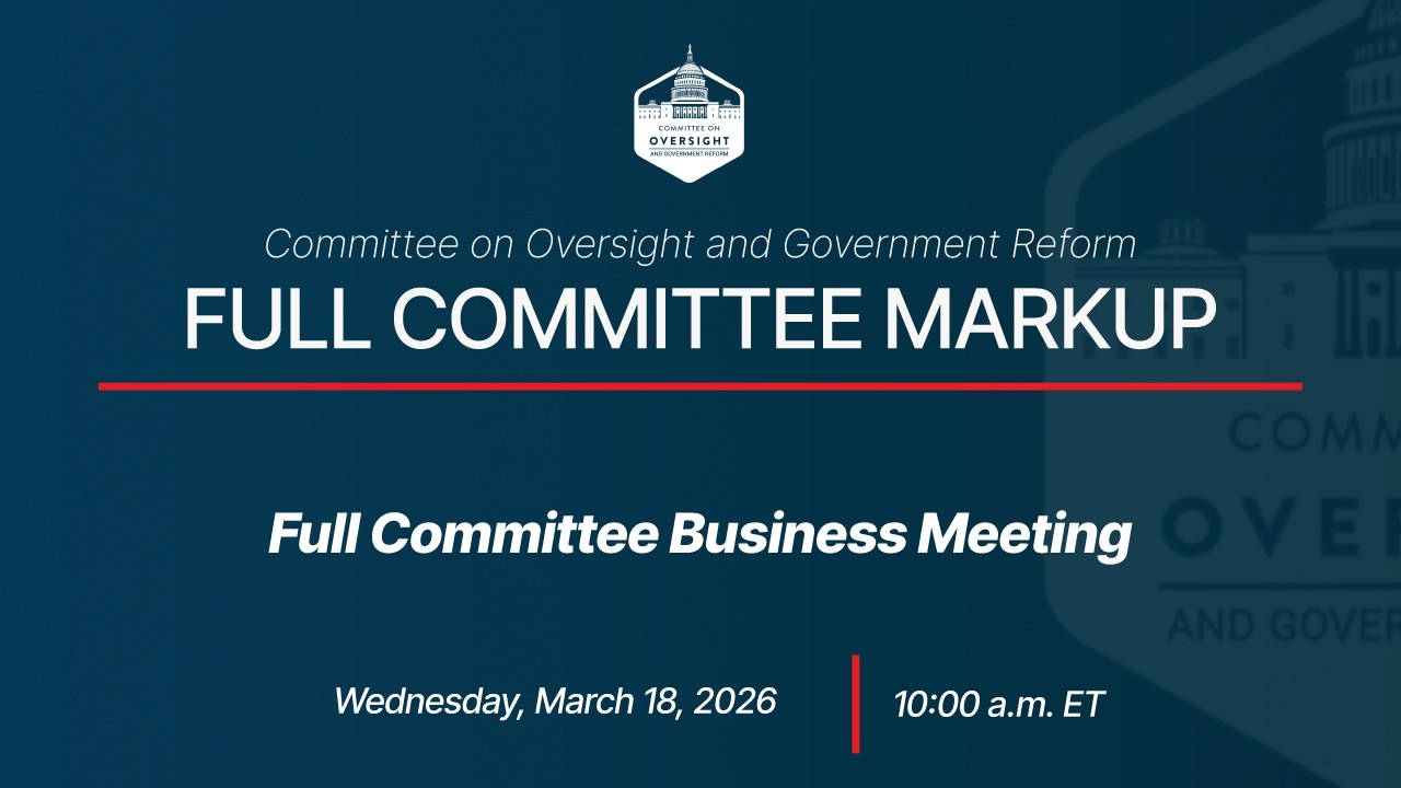 Full Committee Business Meeting