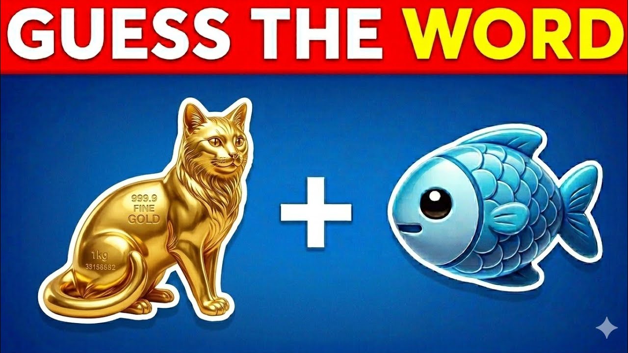 Guess The WORD By Emojis? 🤔❓ Popular Words Emoji Quiz Challenge