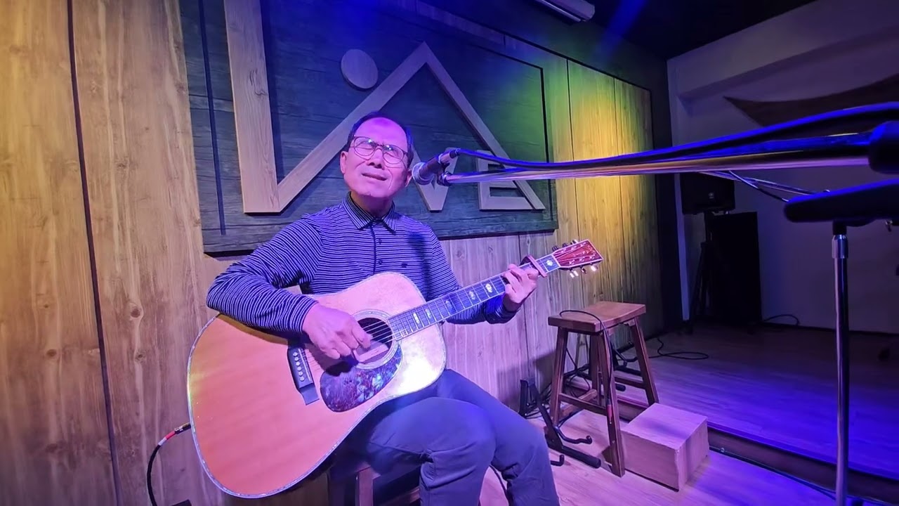 그여인/유상록 그대로의 통기타 라이브 #어머니 생각에....