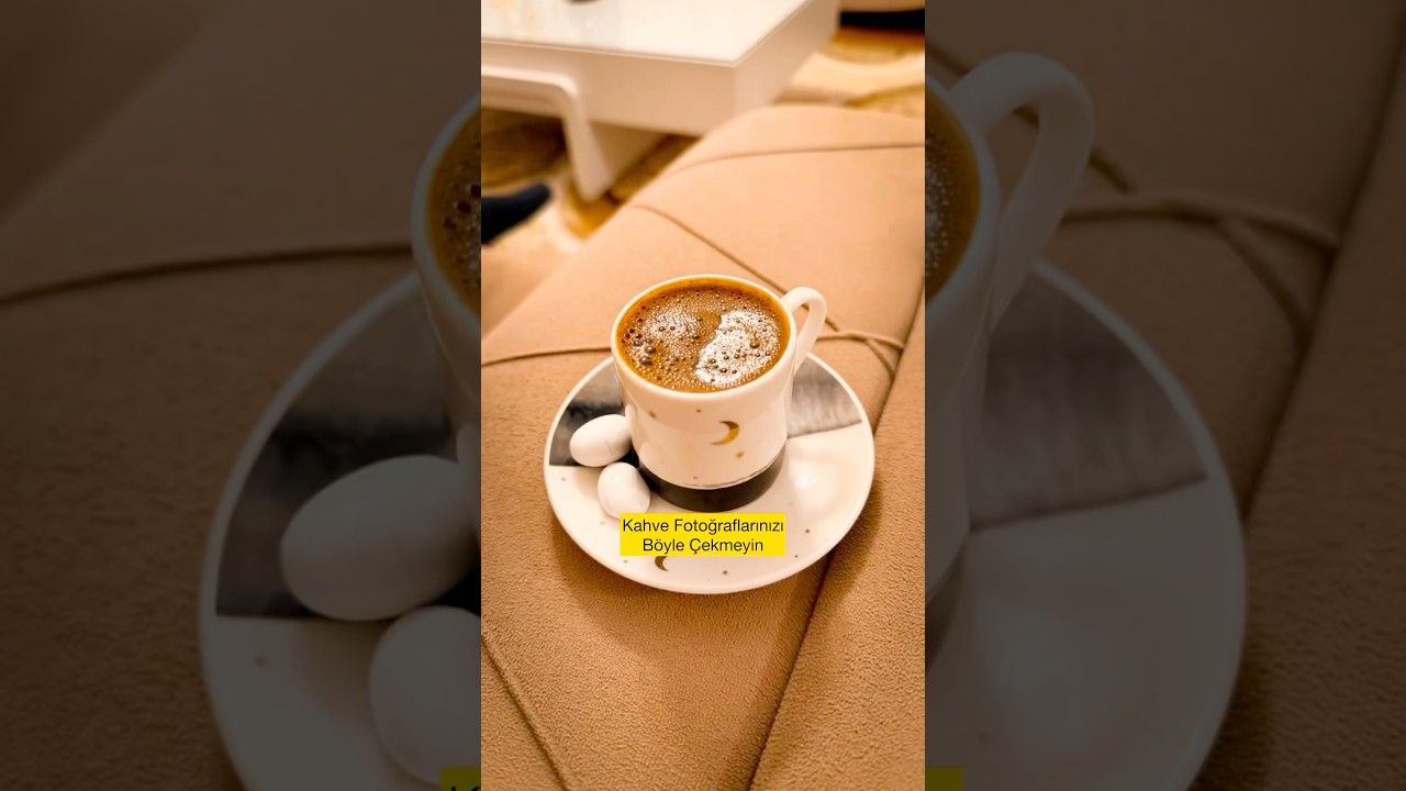 Kahve Fotoğrafı &Ccedil;ekim T&uuml;yosu ☕️ #mobilephotography #photography