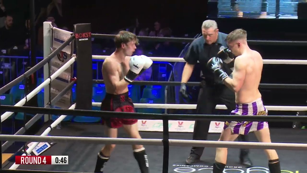 Alex Barnes Vs Tomas Pociuipa 75kg N Class Muay Thai CFS 10