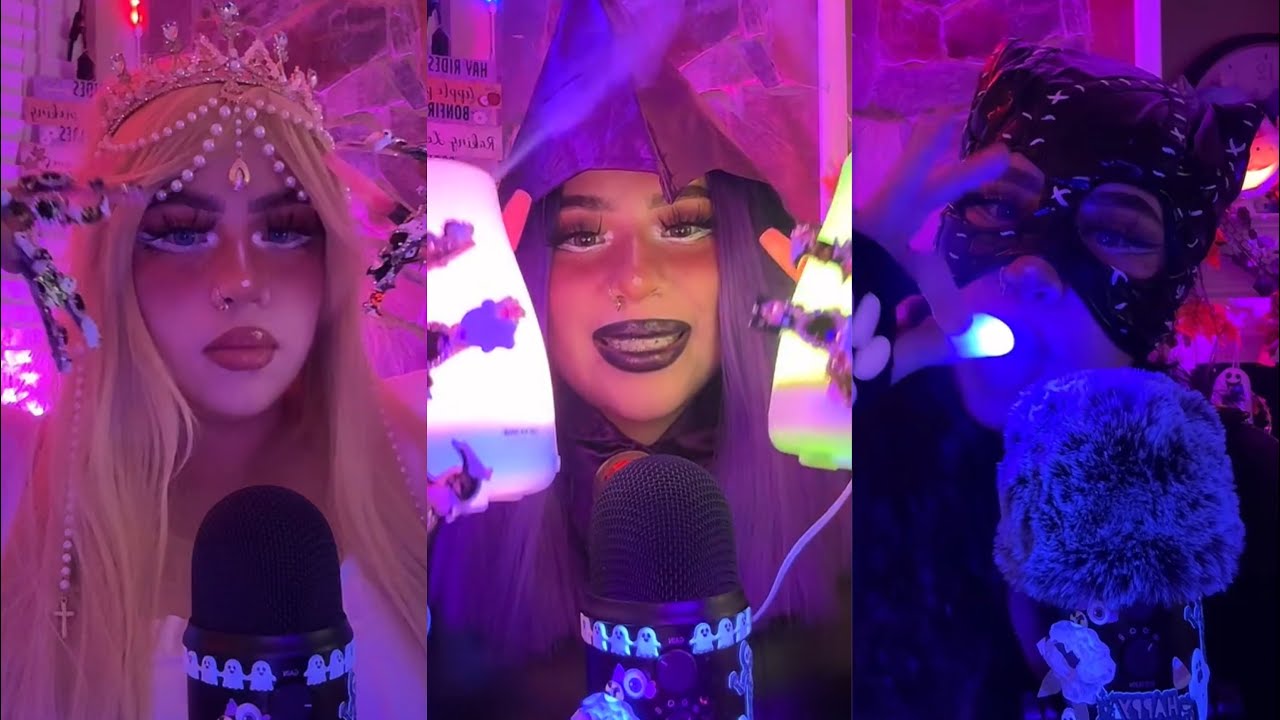 ASMR | Misty Twins & X Marks the Spot🎃 ✨Hair Brushing+Lofi W/ Vibes🎵 Spider🕸️