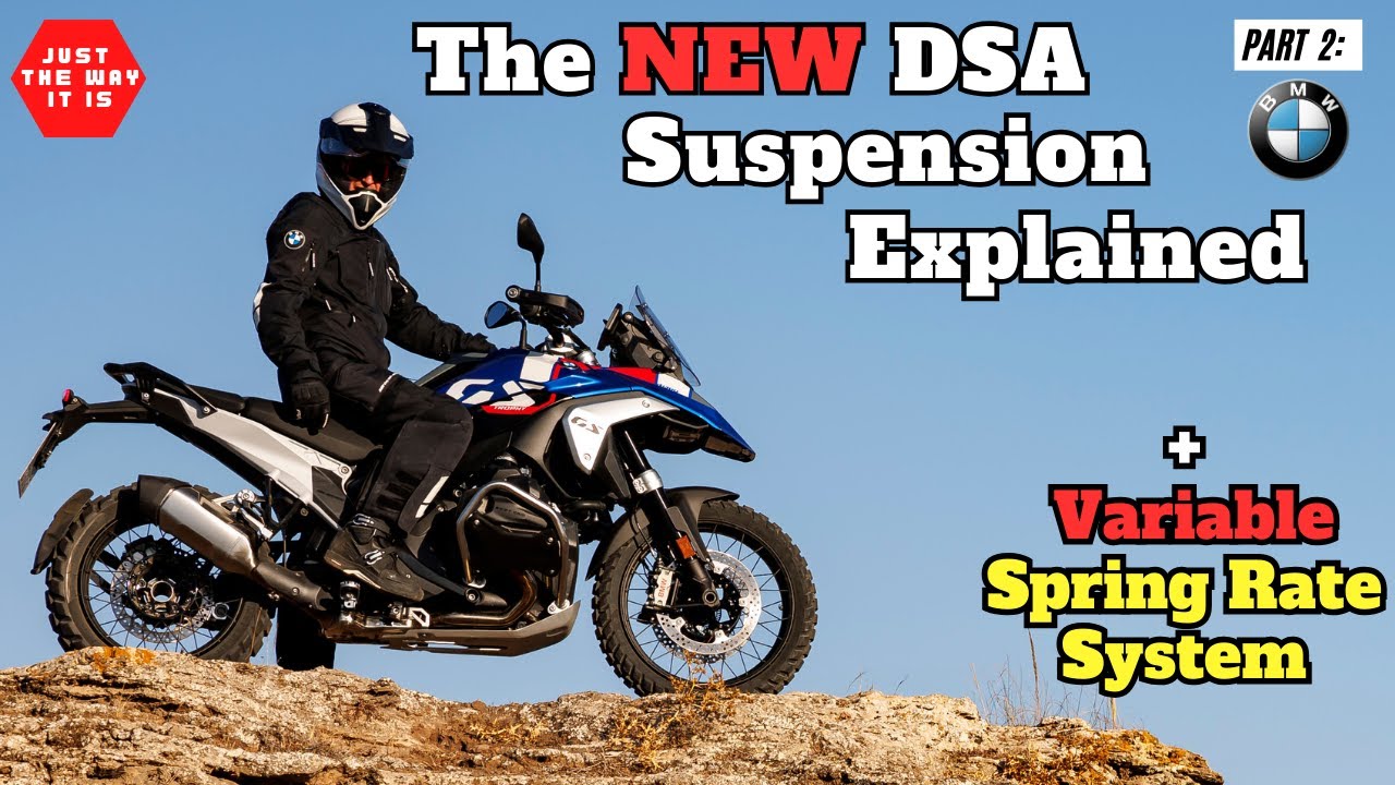 Подвеска BMW R 1300GS DSA — объяснение Evo Telelever и регулируемой пружины. Кованые диски на GS?