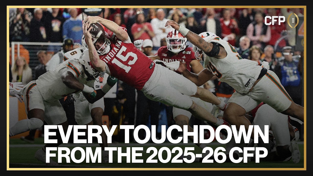 EVERY TOUCHDOWN from the 2025-26 CFP 🏆