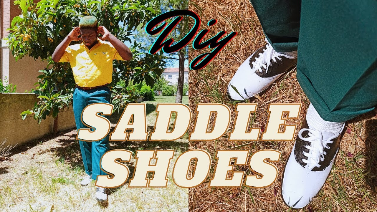 Diy Easy 1950s Saddle Shoes