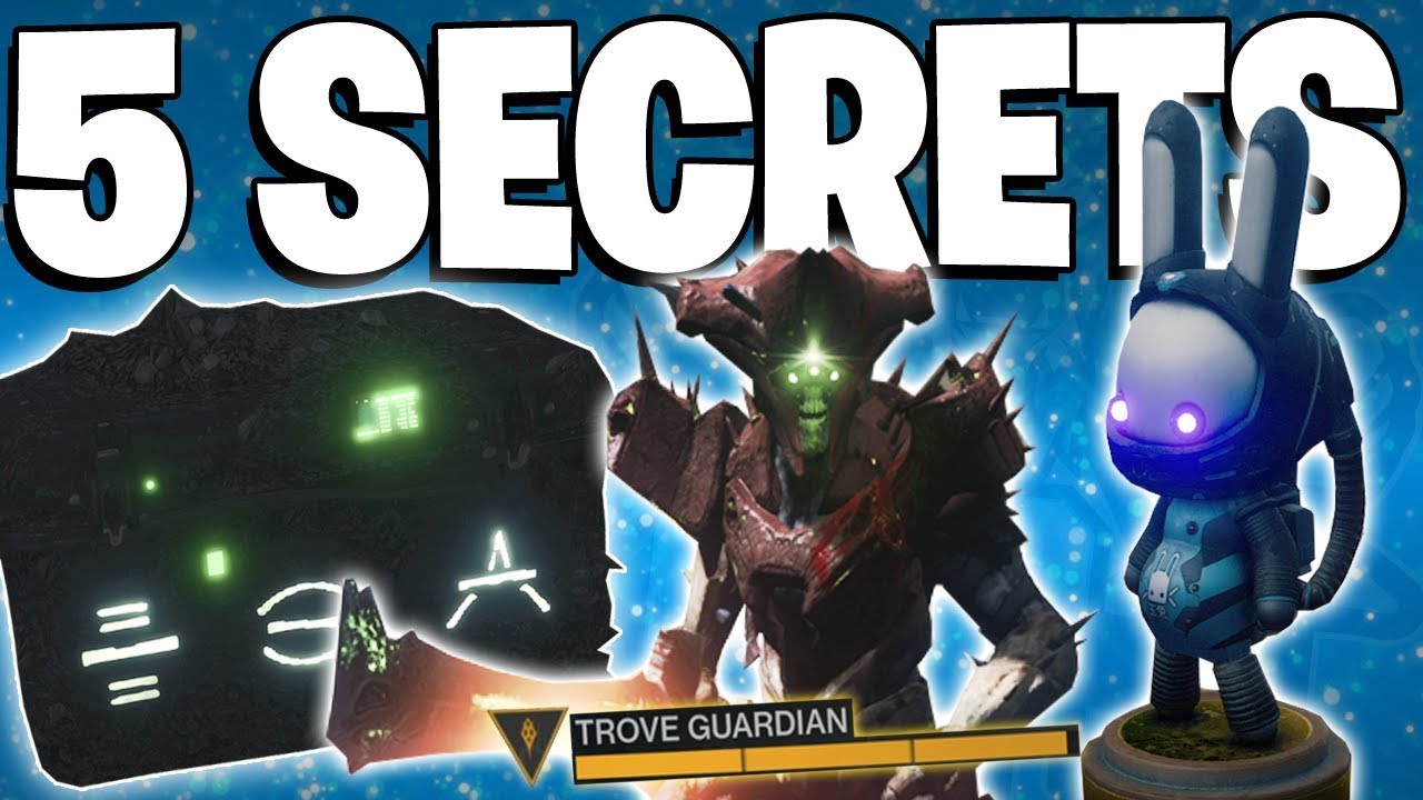 Destiny 2: 5 SECRETS ON THE MOON - Rabbit Statues - Serect Chests - Hidden Loot Paths - Shadowkeep