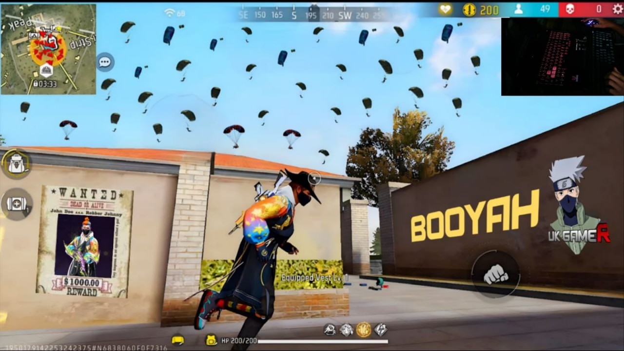 29 KILLS 💀 INSANE HEADSHOTS | FREE FIRE PC GAMEPLAY (KEYBOARD CAM) ⚡ | RYZON 7 💻 FREEFIRE