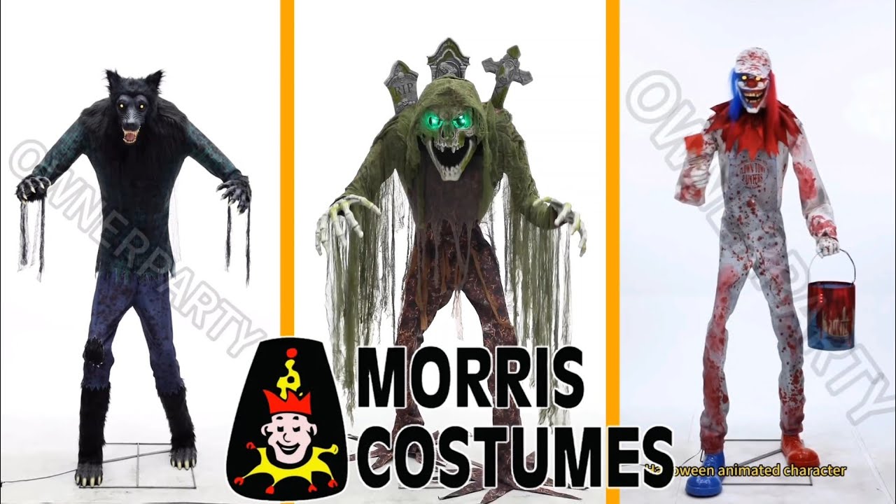 Morris Costumes 2025 Animatronics? 3 New Animatronic Prototype Videos