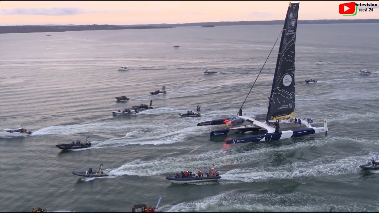 ARKÉA ULTIM CHALLENGE BREST  |  Charles Caudrelier vainqueur  | Ouest 24 Télévision
