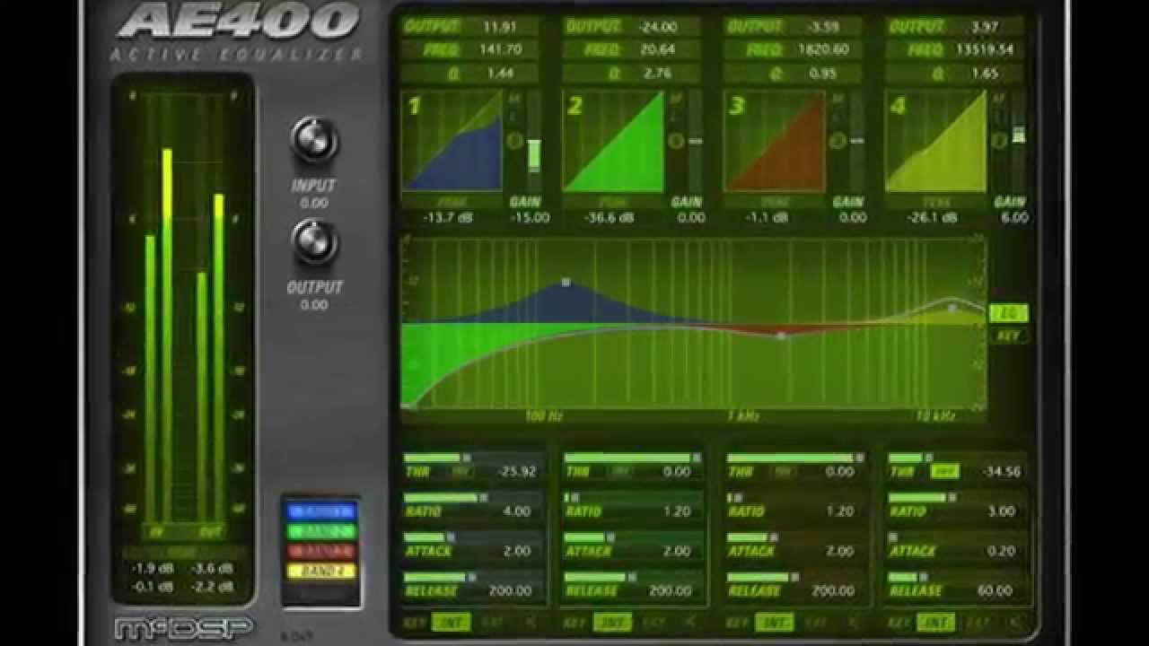 McDSP AE400 Active EQ Overview