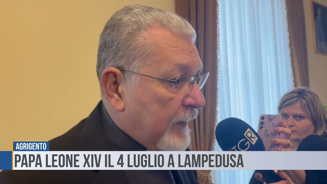 Agrigento: Papa Leone XIV il 4 luglio a Lampedusa
