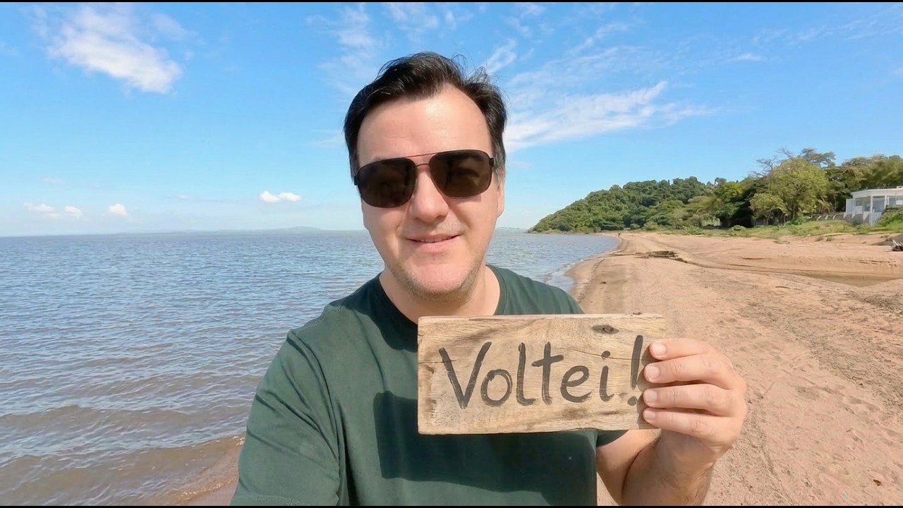 Voltei! Depois de um mês sem gravar vídeos.