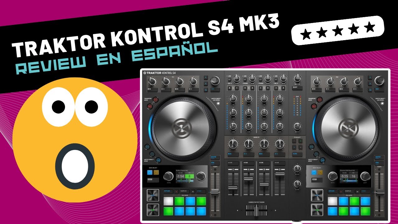 Native Instruments TRAKTOR KONTROL S4 MK3 🇪🇸 Unboxing & Review