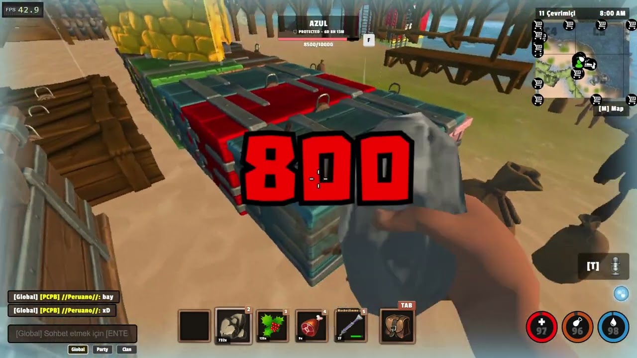 Tribals.io raid ( good )🎮
