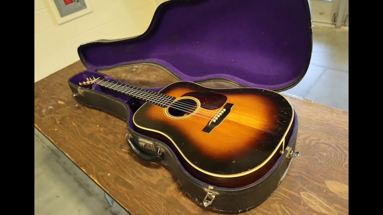 1937 Martin D -28 Herringbone Shaded Top | Kenny Smith