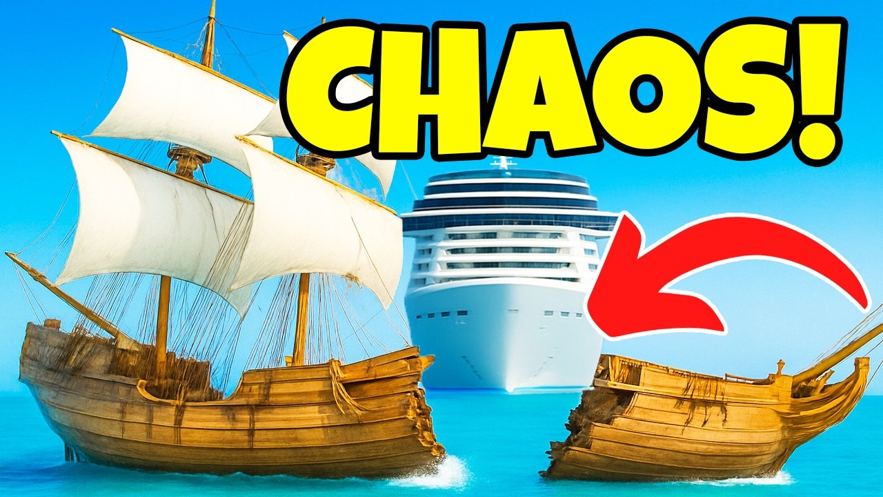 Sail and Sinks — НОВЫЙ РЕАЛИСТИЧНЫЙ КОРАБЛЬ — ЭТО ПОТРЯСАЮЩЕ! | Roblox