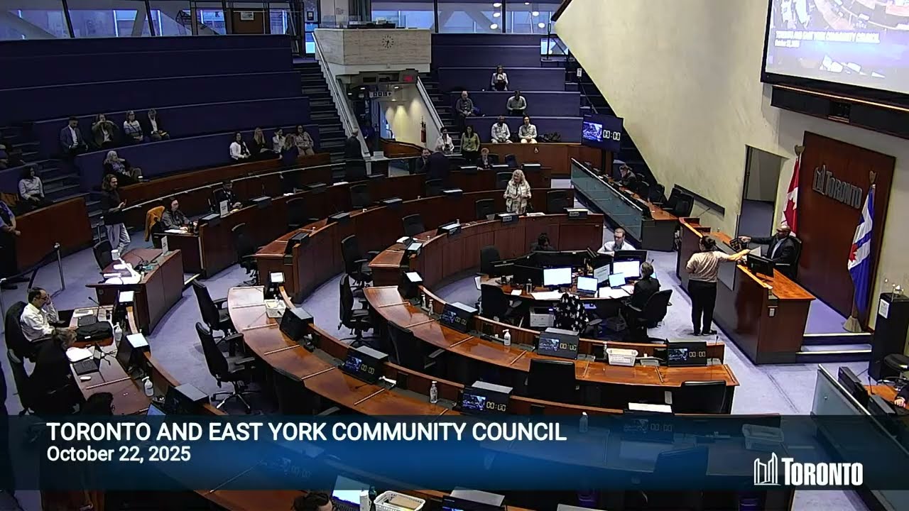Toronto and East York Community Council -  October 22, 2025