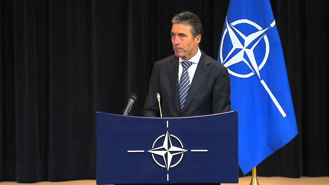 NATO Secretary General - Press conference following first meeting of Ministers of Defence part 1/2