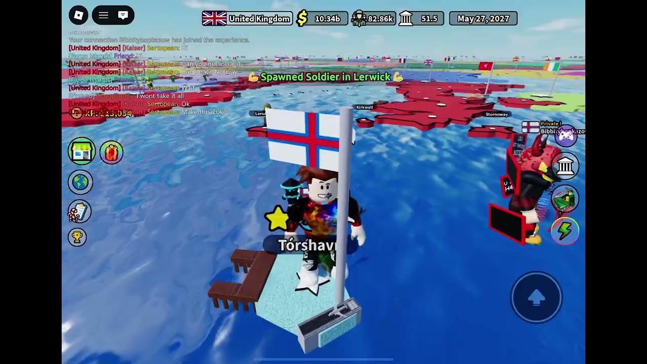 Playing as the United Kingdom in control Europe 