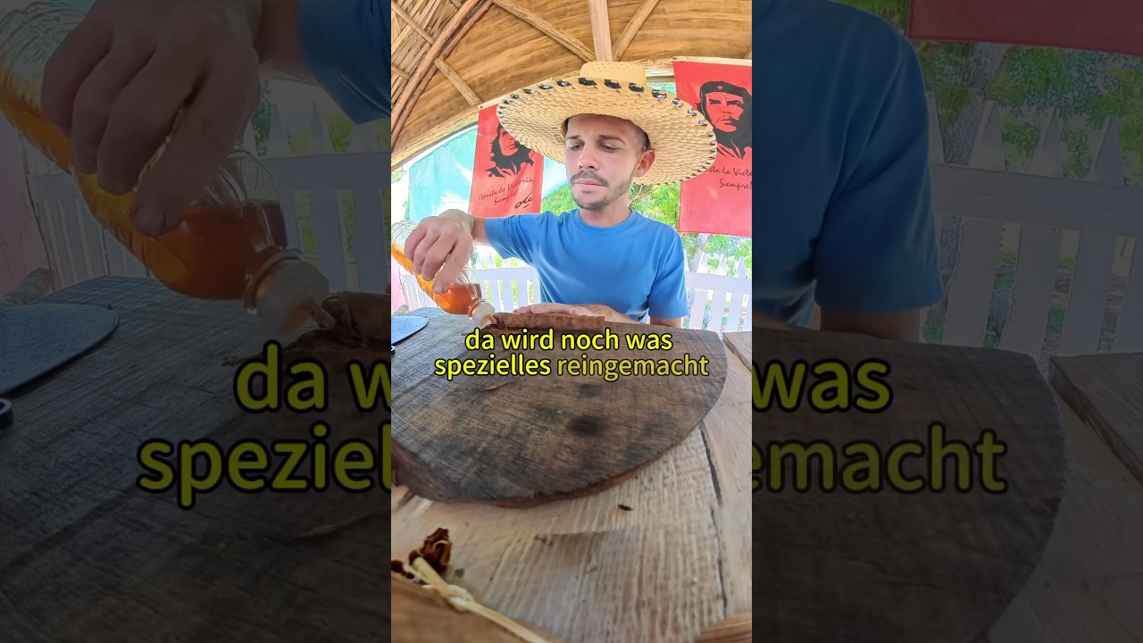 Kubanischer Bauer zeigt mir wie man Zigarren dreht👀