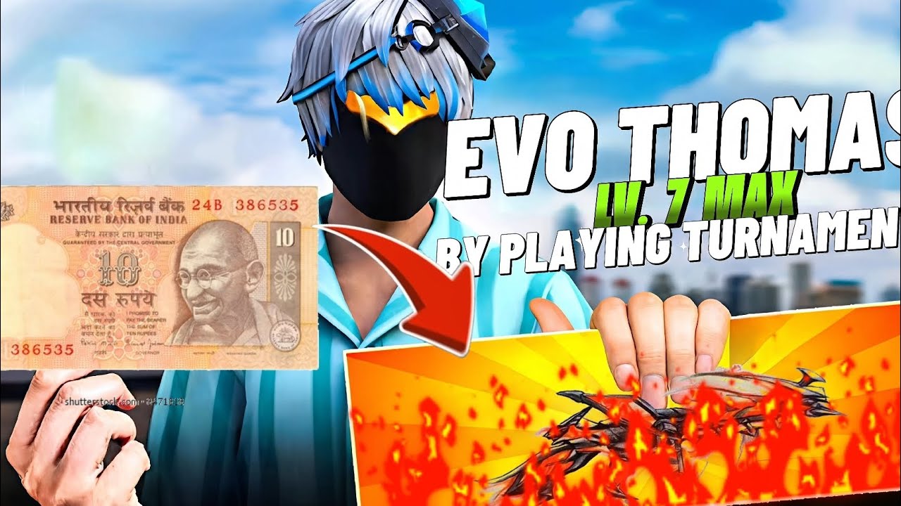 Turning 10 ₹ Into Evo THOMAS Max 🔫| By Playing Solo Turnament 🔥| 235 ₹ Profit 🤑 | Ep - 2 #snomyff