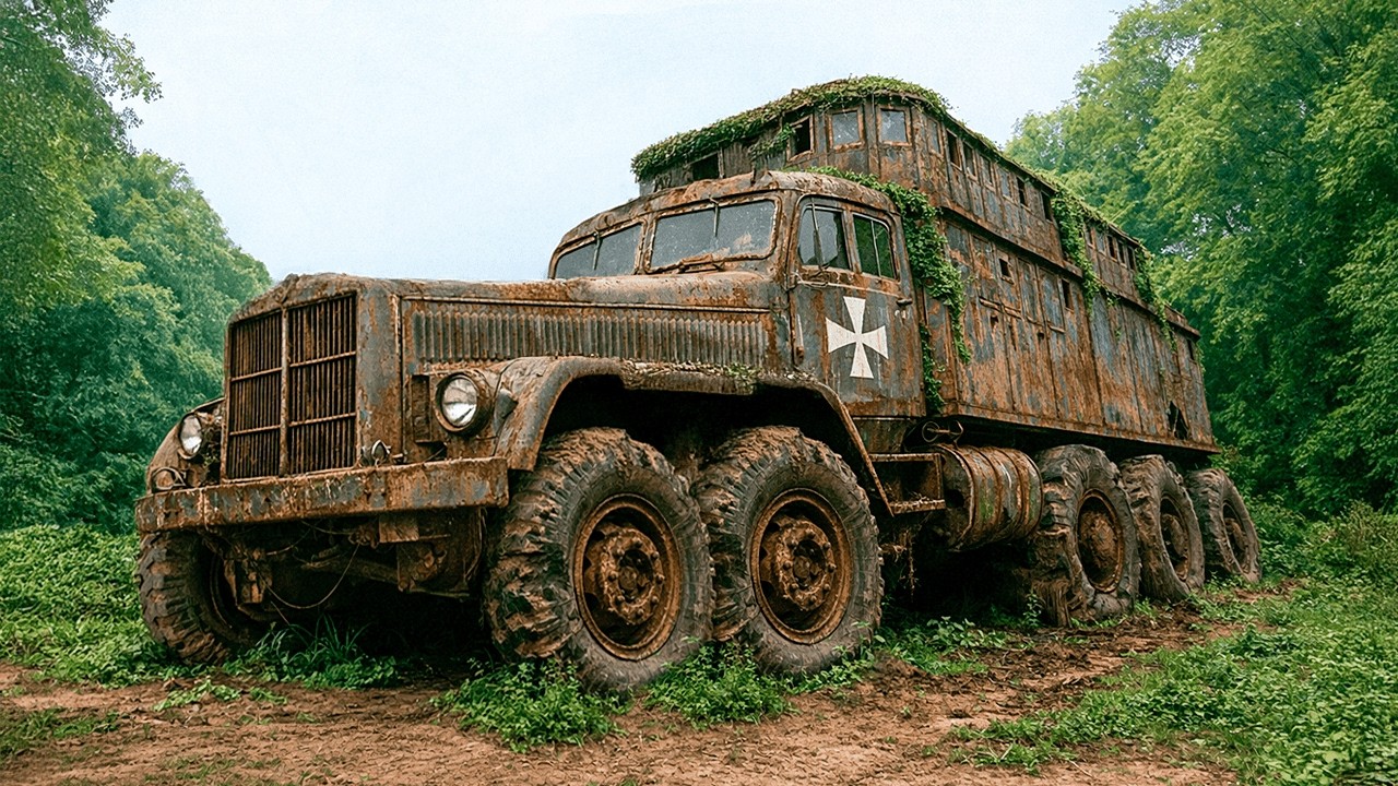 The 10 STRANGEST ABANDONED WORLD WAR II TRUCKS Ever Found.