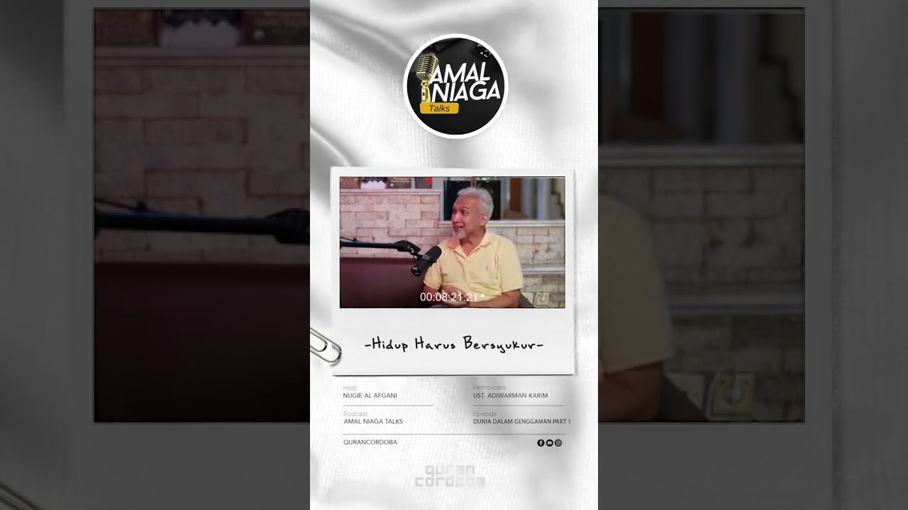 Hidup Harus Bersyukur - Ustadz Adi Warman Karim #shorts