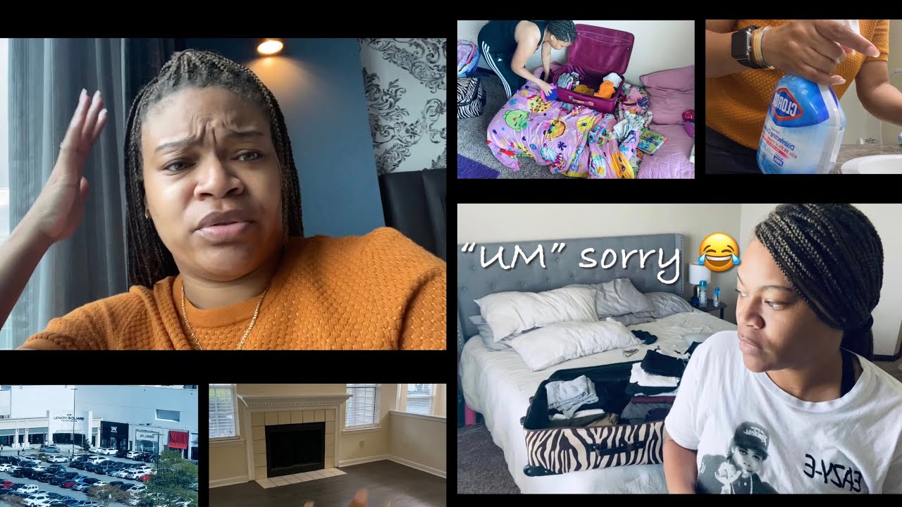 *NEW 2022* Moving Vlog 1/Travel/APT Tour/Cleaning