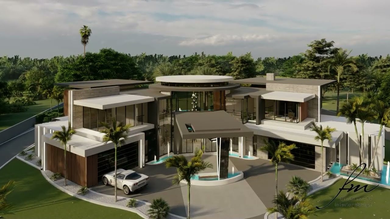 Best Modern Home design in Africa by Top FM Architects
