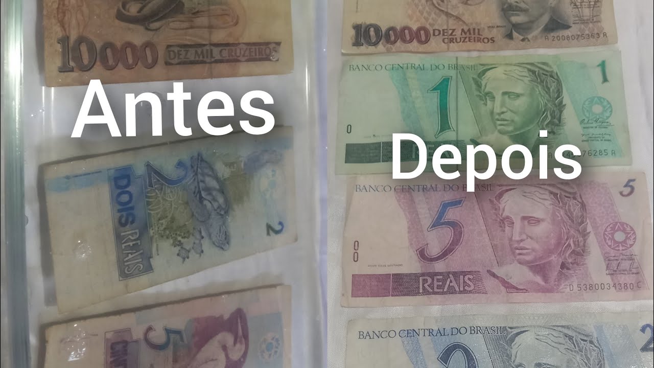 Como limpa  suas cedulas passo a passo
