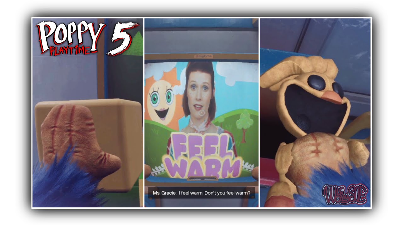 Lost memories & brainwashing!? | WolfySOE plays Poppy Playtime Chapter 5 | Broken things | EP3 | PC