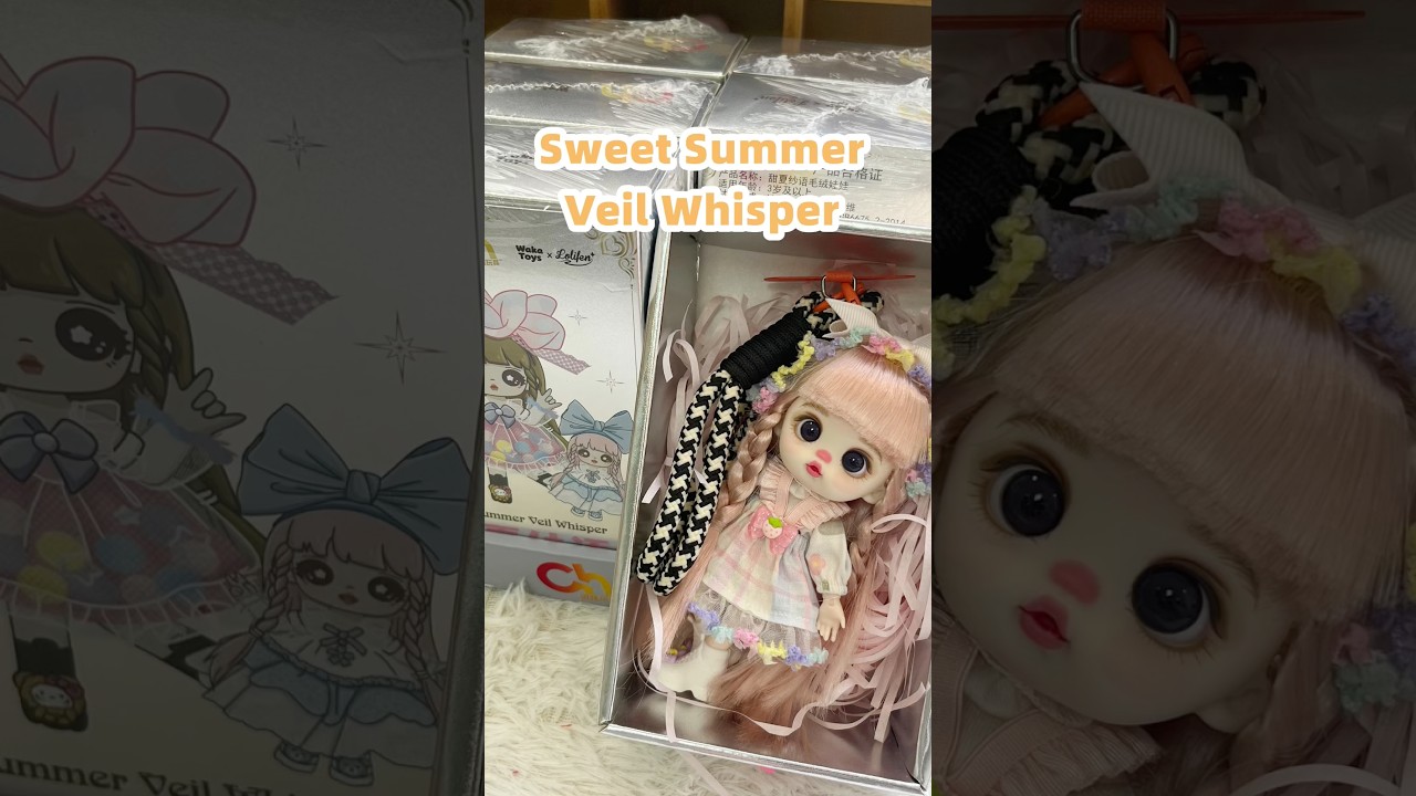 The adorable BJD girl is here!#bjd #blindbox #unboxing #cutetoys #ttmart