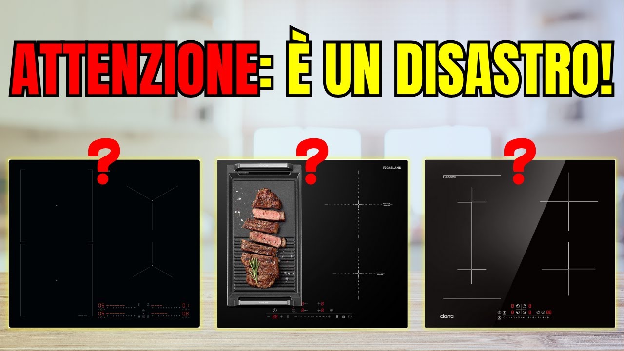 Attenzione! Ecco i 5 Piani a Induzione che Possono Rovinarti la Cucina (1 è pericoloso!)