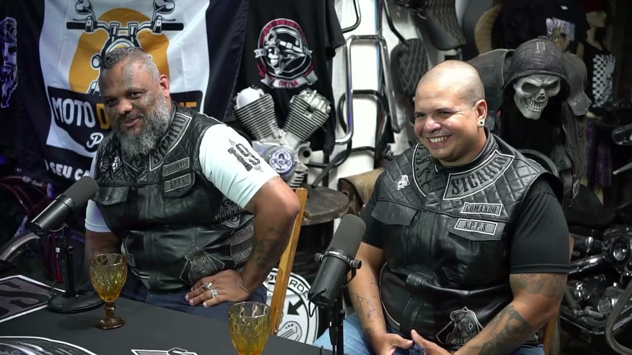 Parafuso Presidente do Sicários MC e Babilônia Comando da Chapter CE na Loja Parada do Rock Ep01.