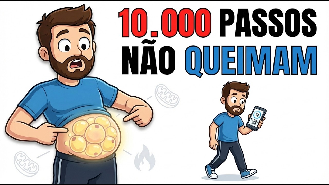 Pare de dar 10.000 passos. Faça isso para queimar gordura abdominal | A ciência explica