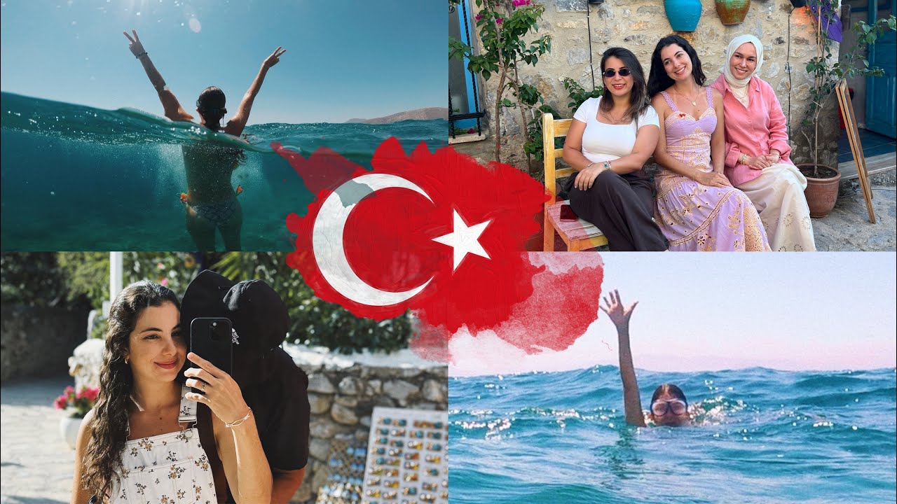 Uma tarde comum na praia na Turquia 🇹🇷 | VLOG