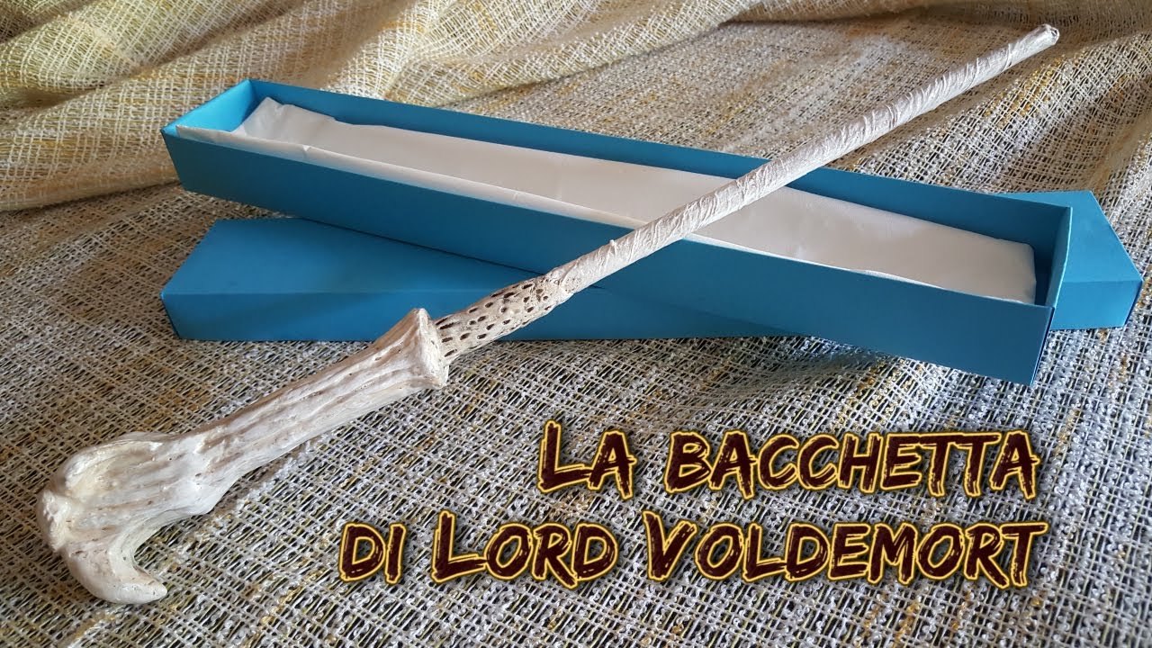 Come creare la bacchetta di Lord Voldemort