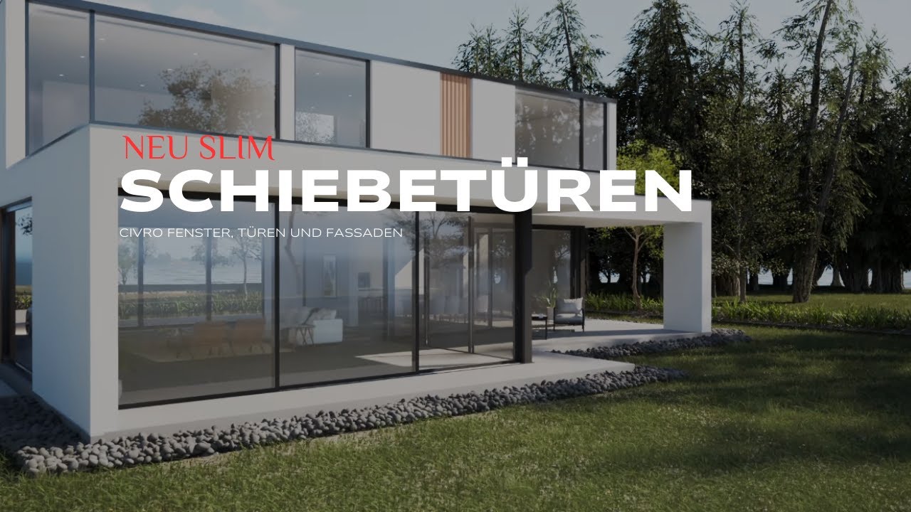 SLIM LIFT SCHIEBET&Uuml;REN | Modernes Design & Gr&ouml;&szlig;ere Aussicht