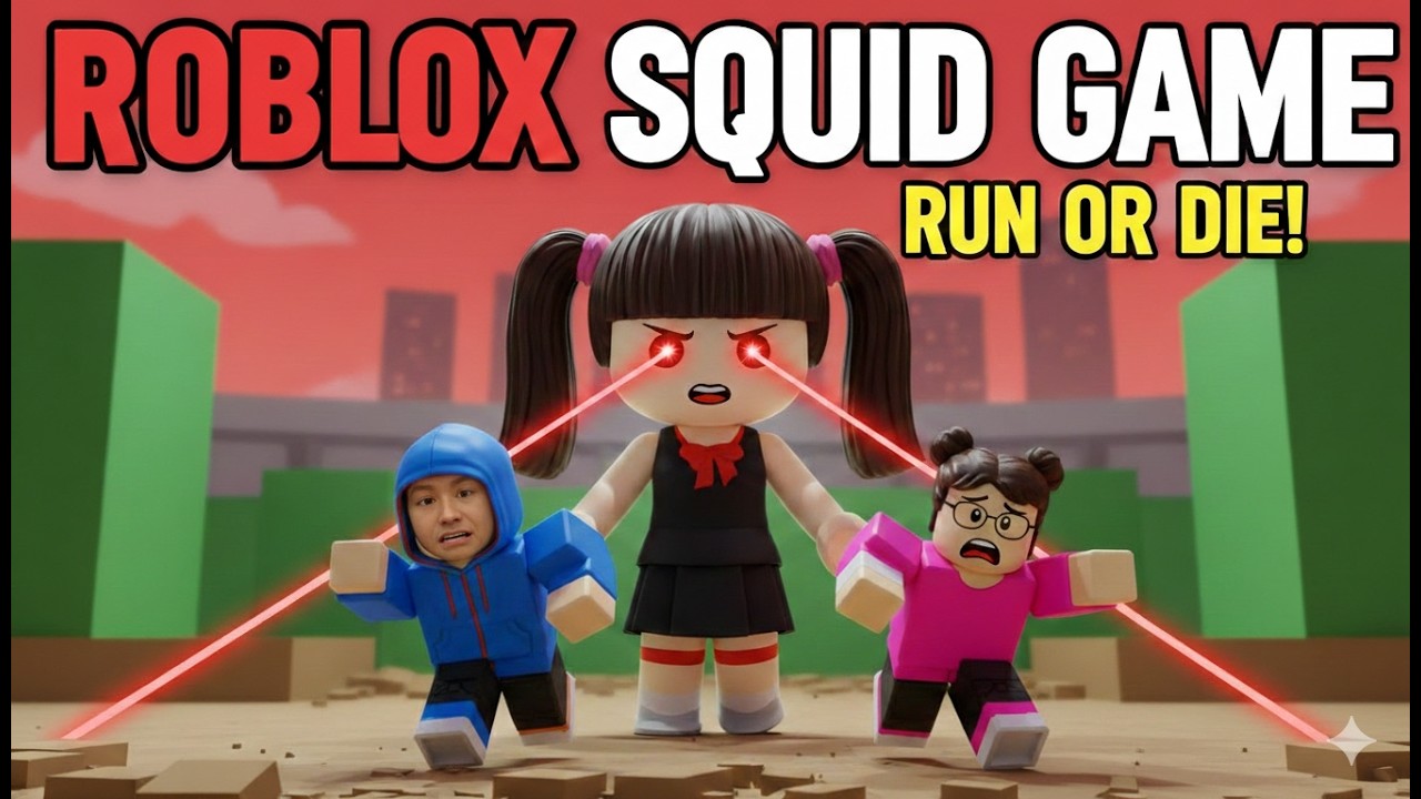МЫ ПОПАЛИ В ИГРУ В КАЛЬМАРА В ROBLOX 😱 Кто выживет? 💀