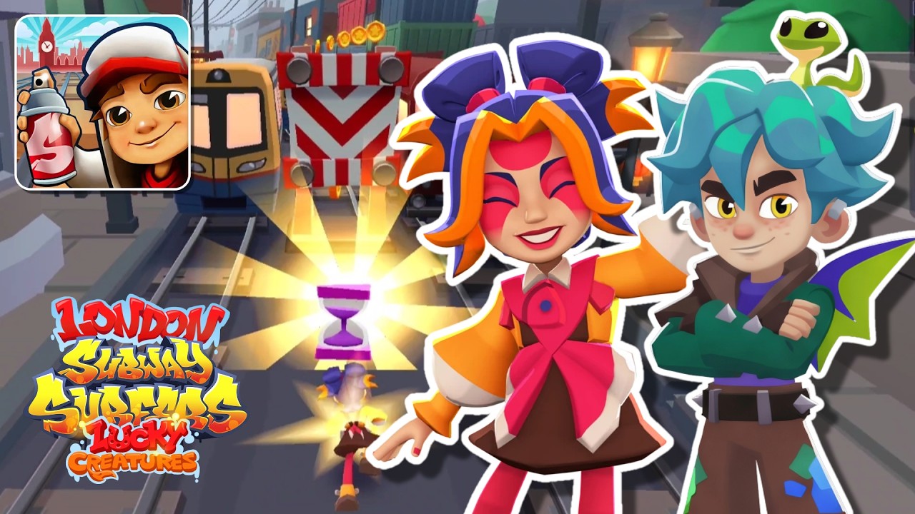 Song Yi Lucky Koi Outfit Unlocked - Subway Surfers London Lucky Creatures 2026 Season Challenge