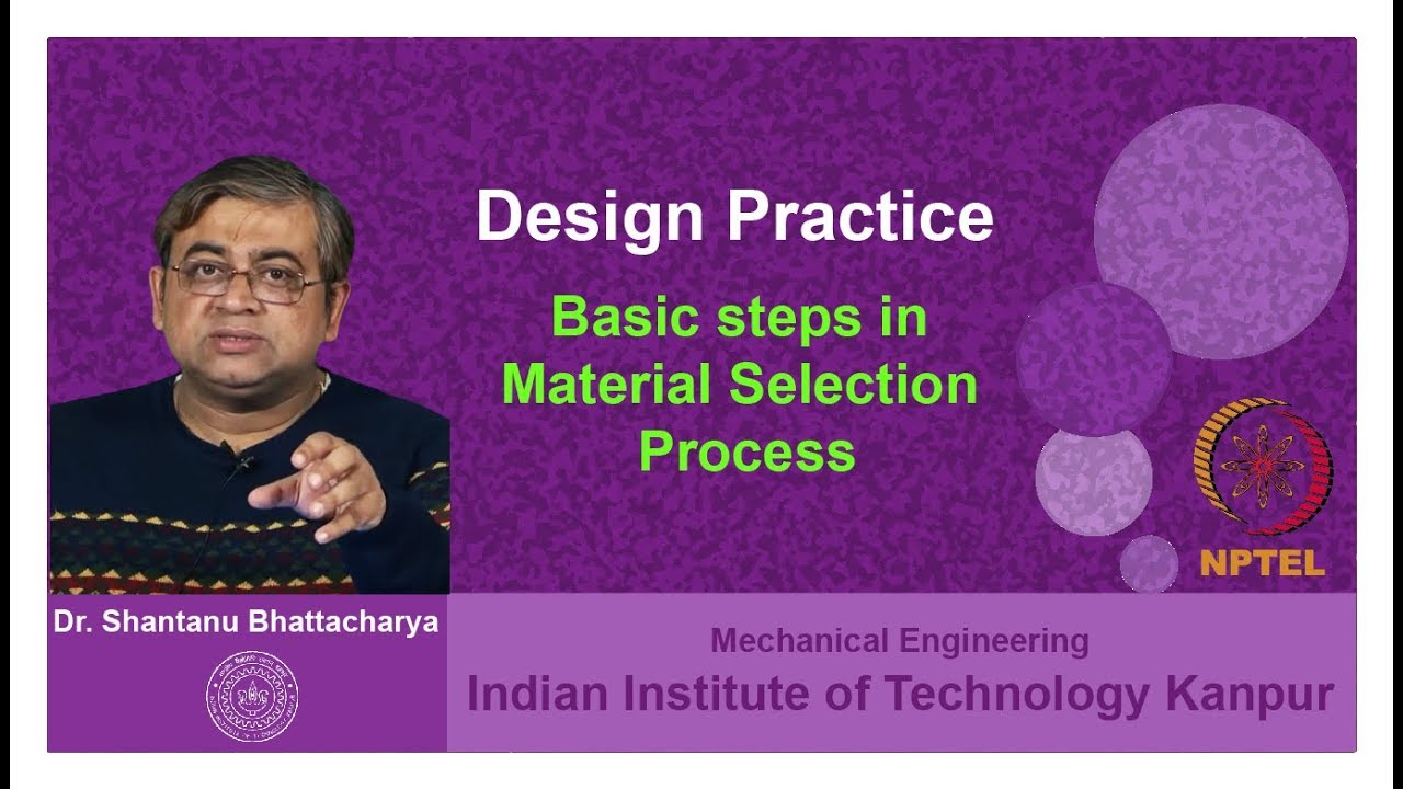 Basic steps in Material Selection Process