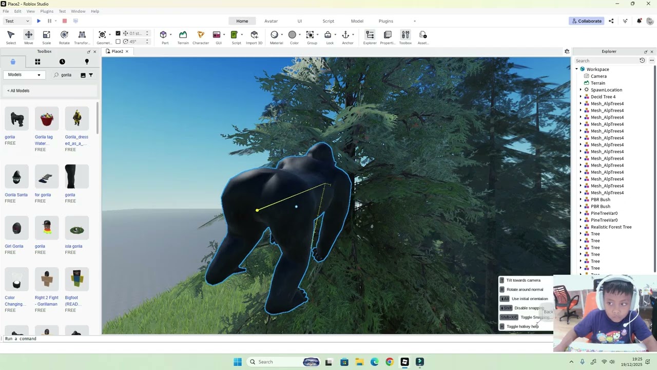 🚀 Creating a Forest Map in Roblox Studio with Ibra
