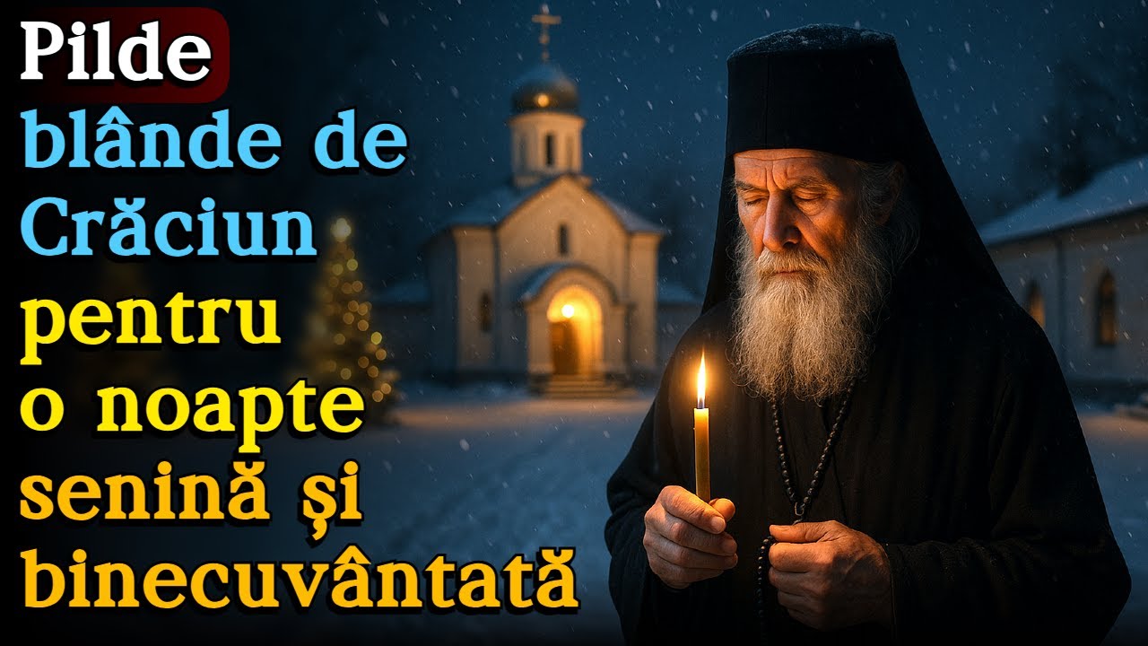 🔴 Pilde blânde de Crăciun pentru o noapte senină și binecuvântată 🎄 somn liniștit și plin de pace