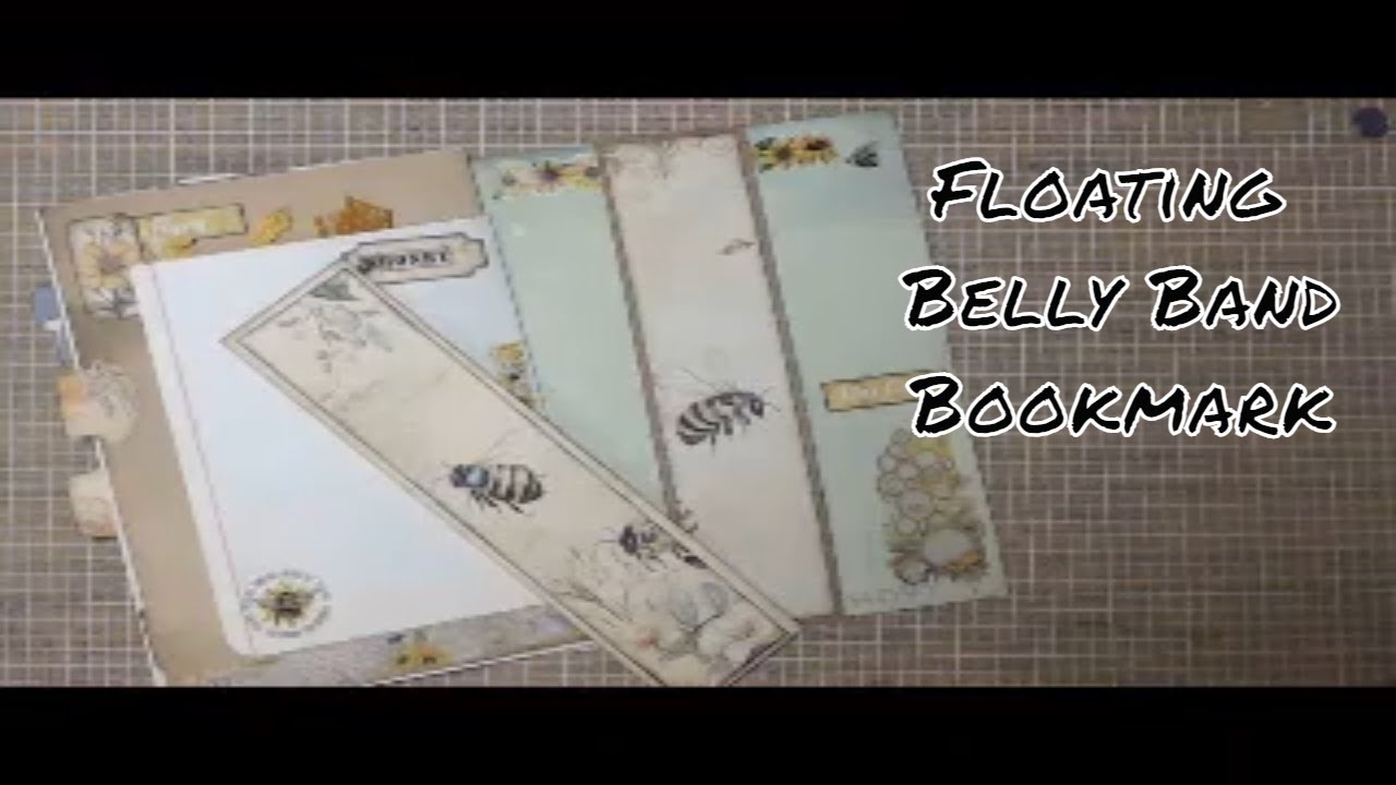 Floating Bellyband Bookmark