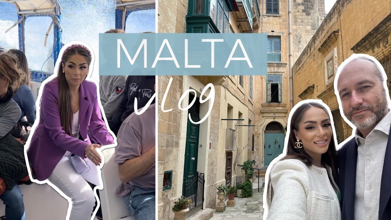 MALTA vlog, plavba ve vlnách, tipy na restaurace | Týnuš Třešničková