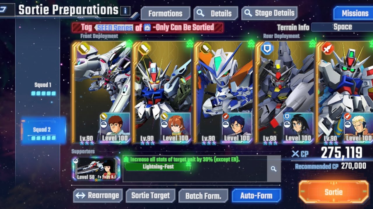 No Duplicate & No Death & No UR for EXPERT Eternal Road 3 Mission! SD Gundam G Generation Eternal