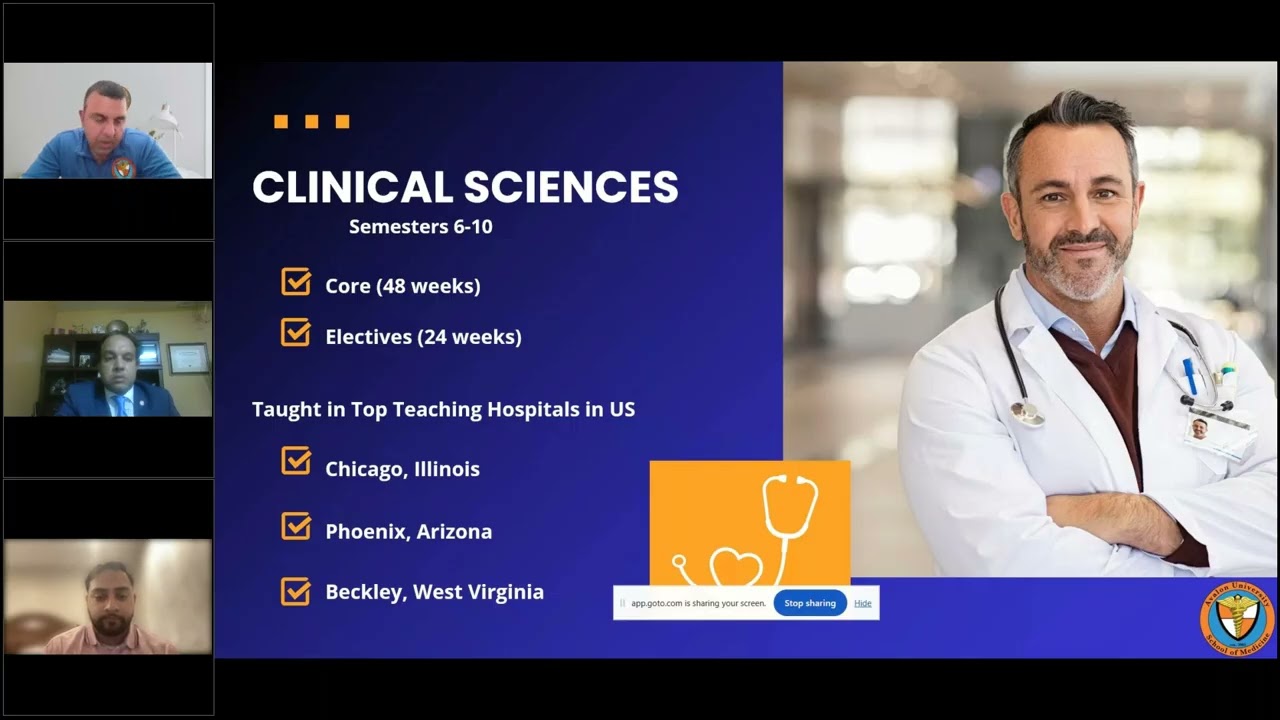 Informational Webinar: From Dream to Stethoscope: Why AUSOM is Your Choice Alumni Edition.