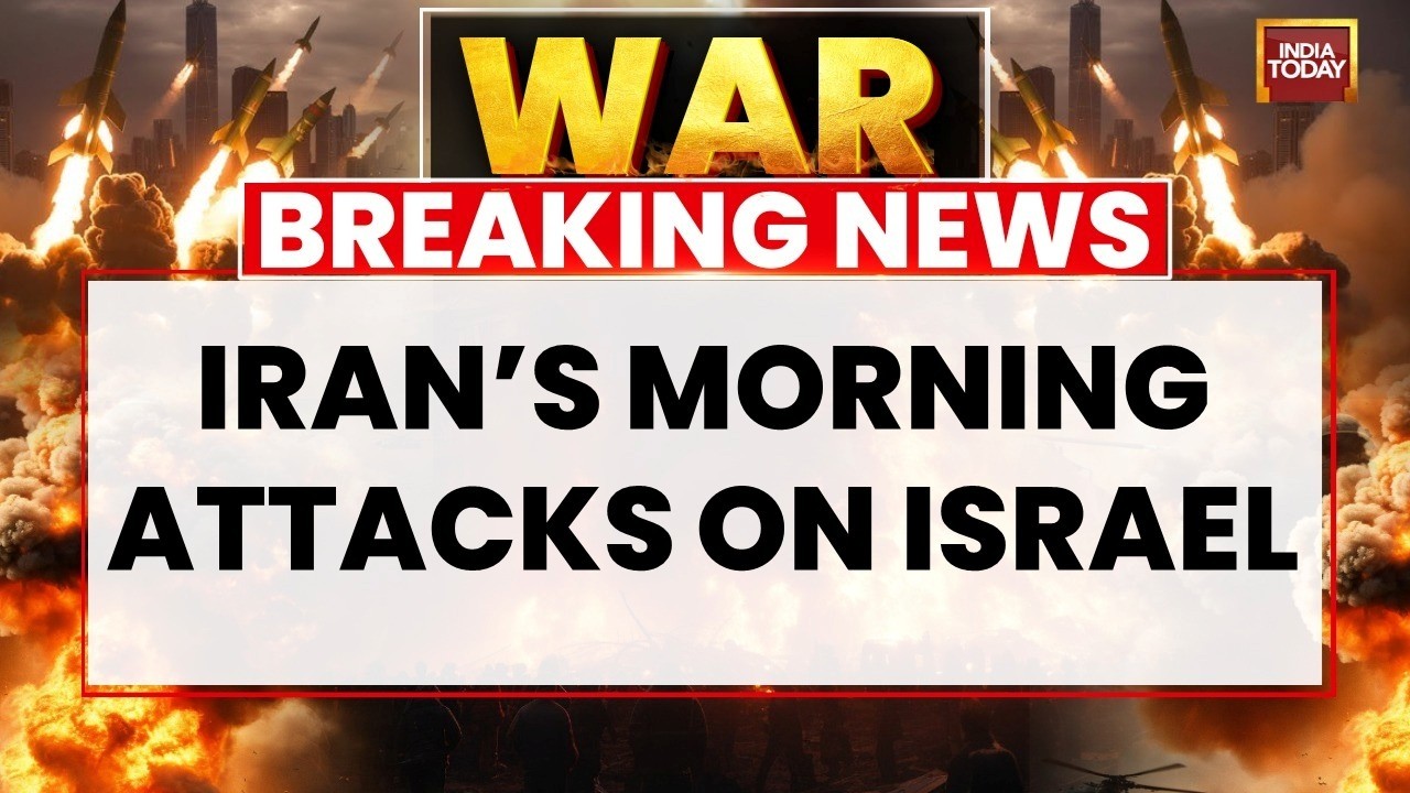 Iran Attacks Israel News LIVE | US Attacks Iran News LIVE | Israel News LIVE | Iran News LIVE